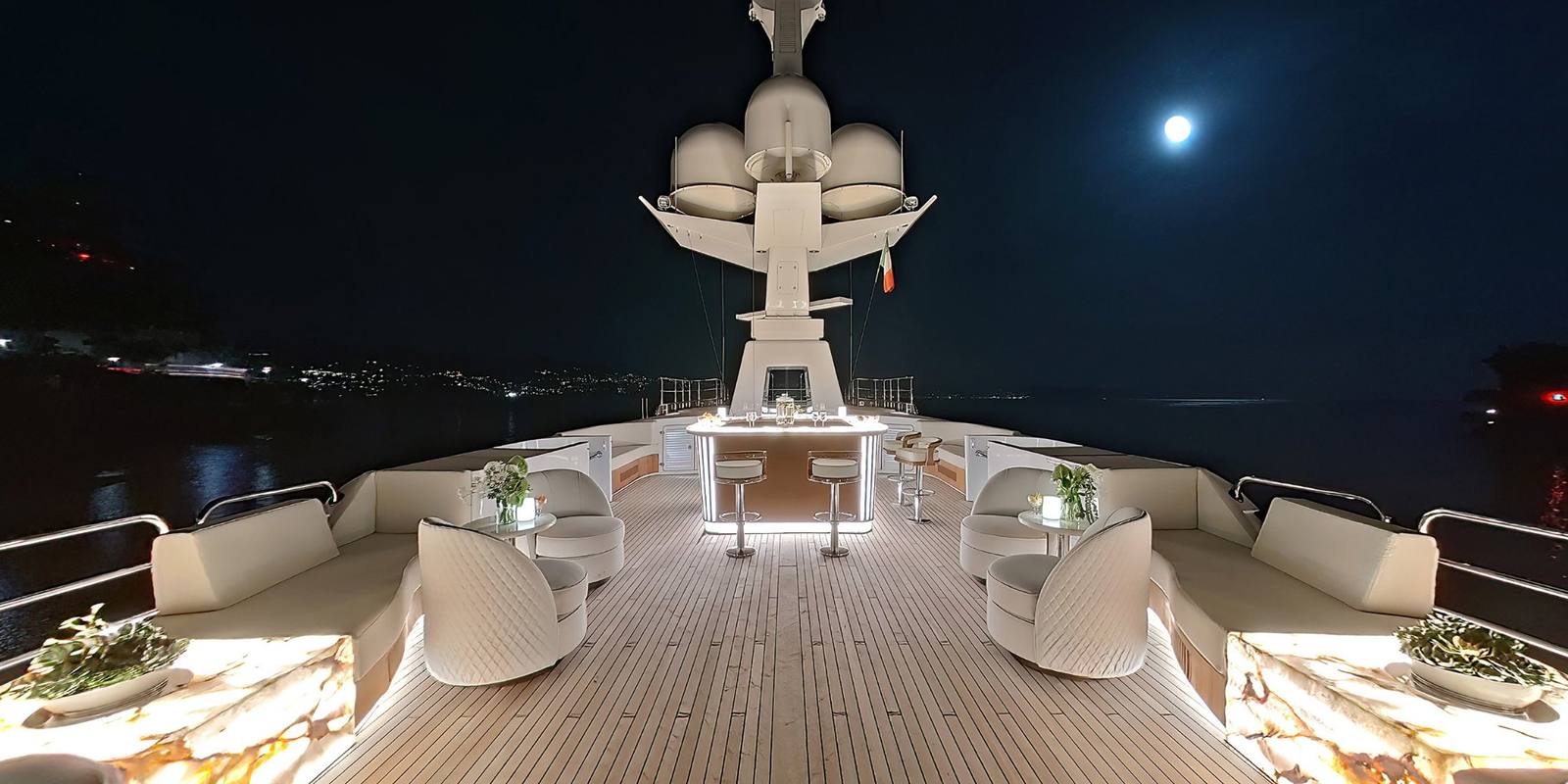 Nighttime view
